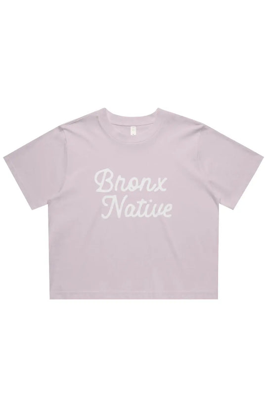 Bronx Native Classy Womens Classic Crop Tee