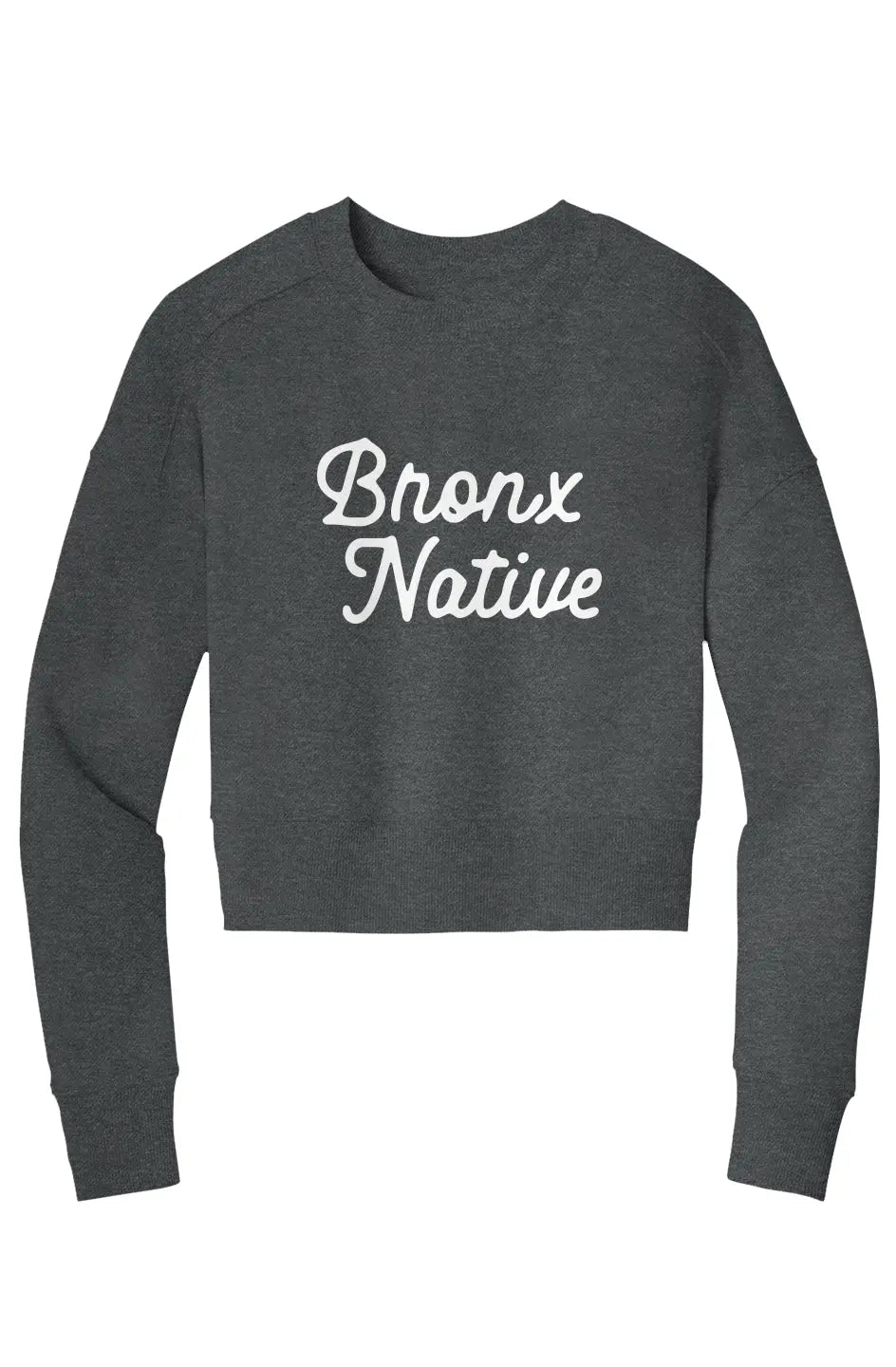 Bronx Native Classy Perfect Weight Crop Crew