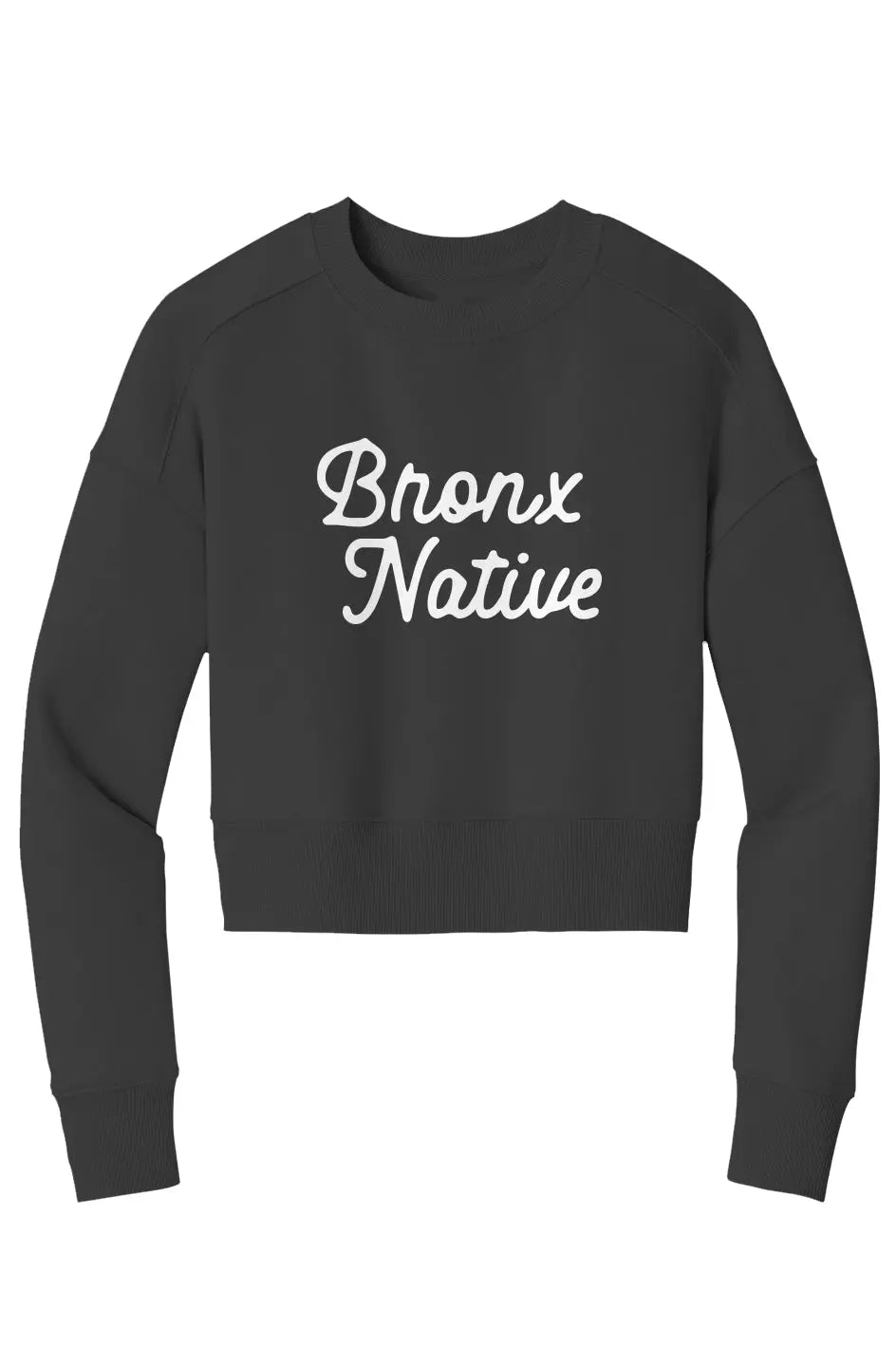 Bronx Native Classy Perfect Weight Crop Crew