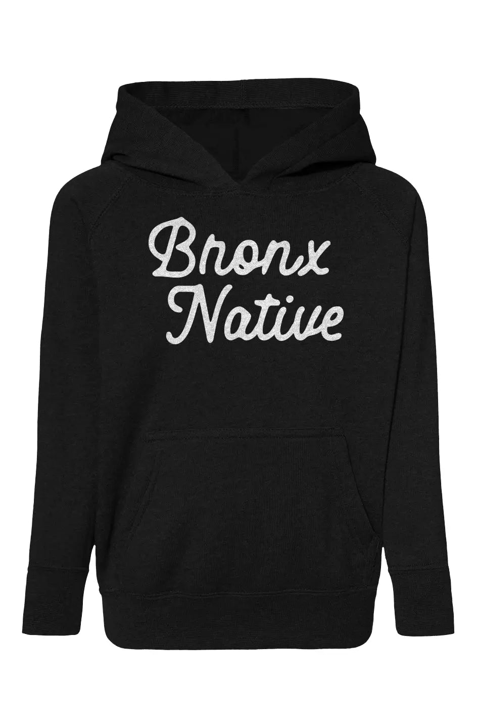 Bronx Native Classy Youth Blend Raglan Hooded Sweatshirt