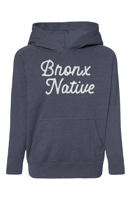 Bronx Native Classy Youth Blend Raglan Hooded Sweatshirt