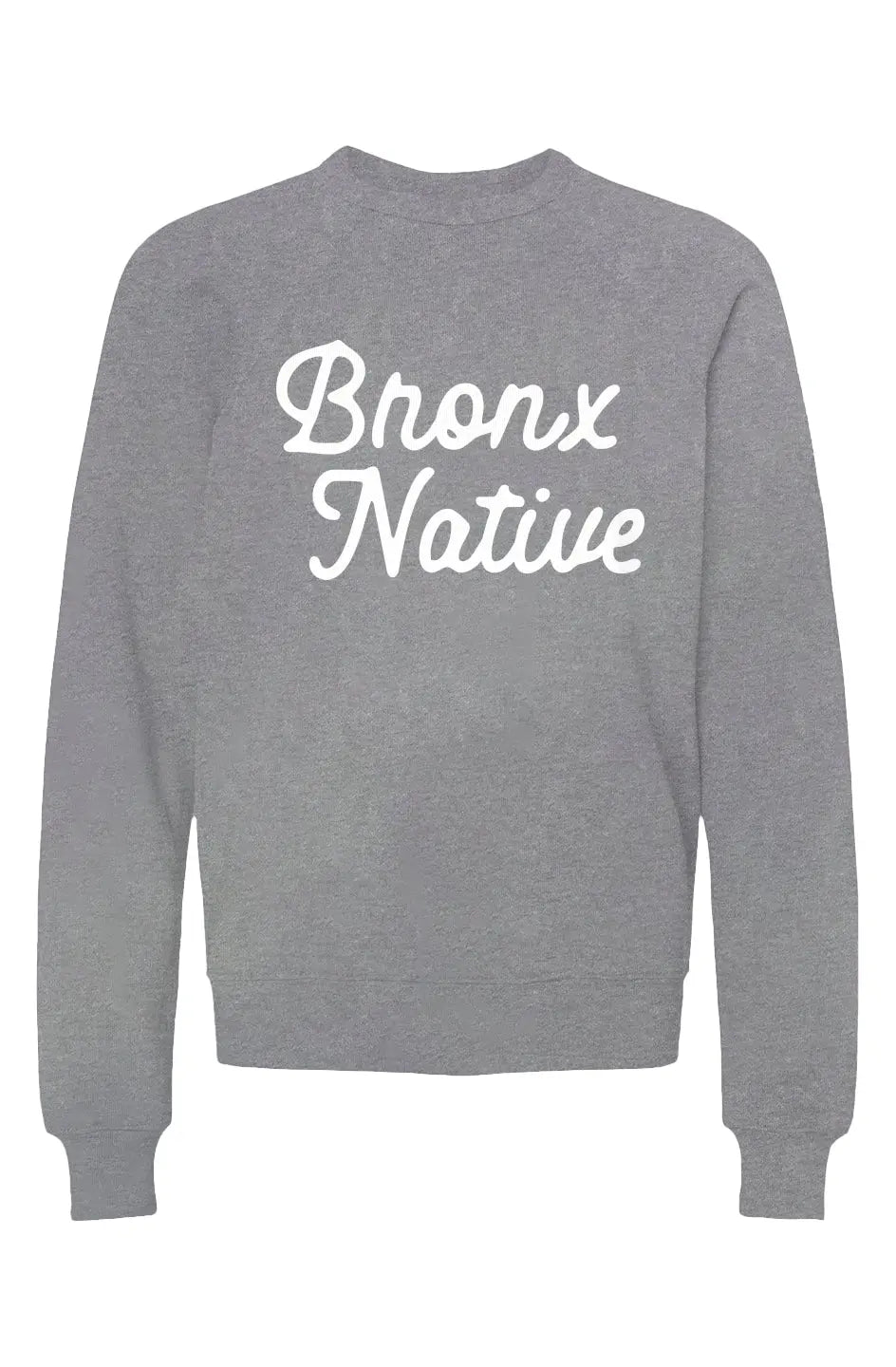 Bronx Native Classy Youth Sponge Fleece Crewneck Sweatshirt