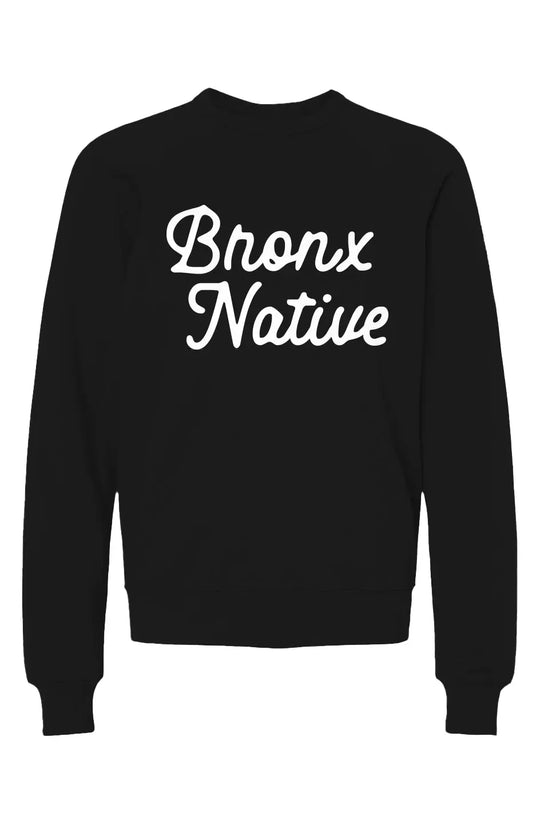 Bronx Native Classy Youth Sponge Fleece Crewneck Sweatshirt