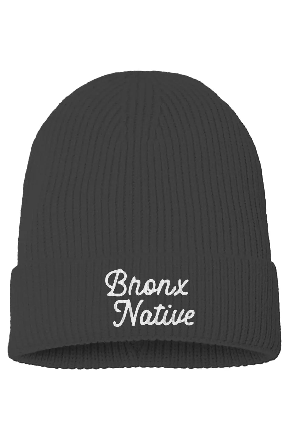 Sustainable Fine Rib Knit Beanie