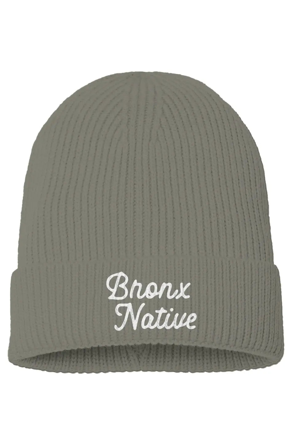 Sustainable Fine Rib Knit Beanie