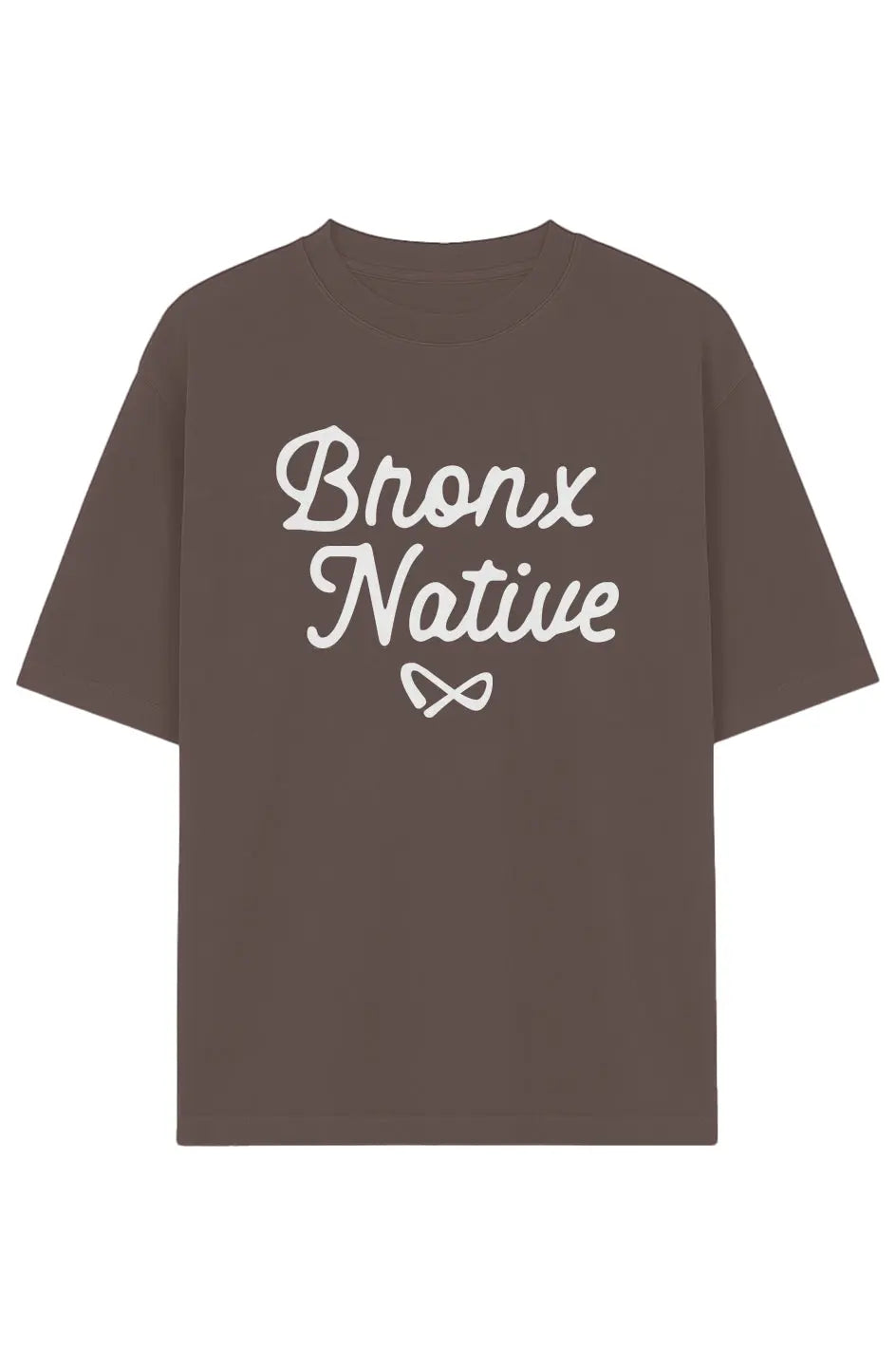 Bronx Native Infinity Classy Garment-Dyed Drop-Shoulder Tee