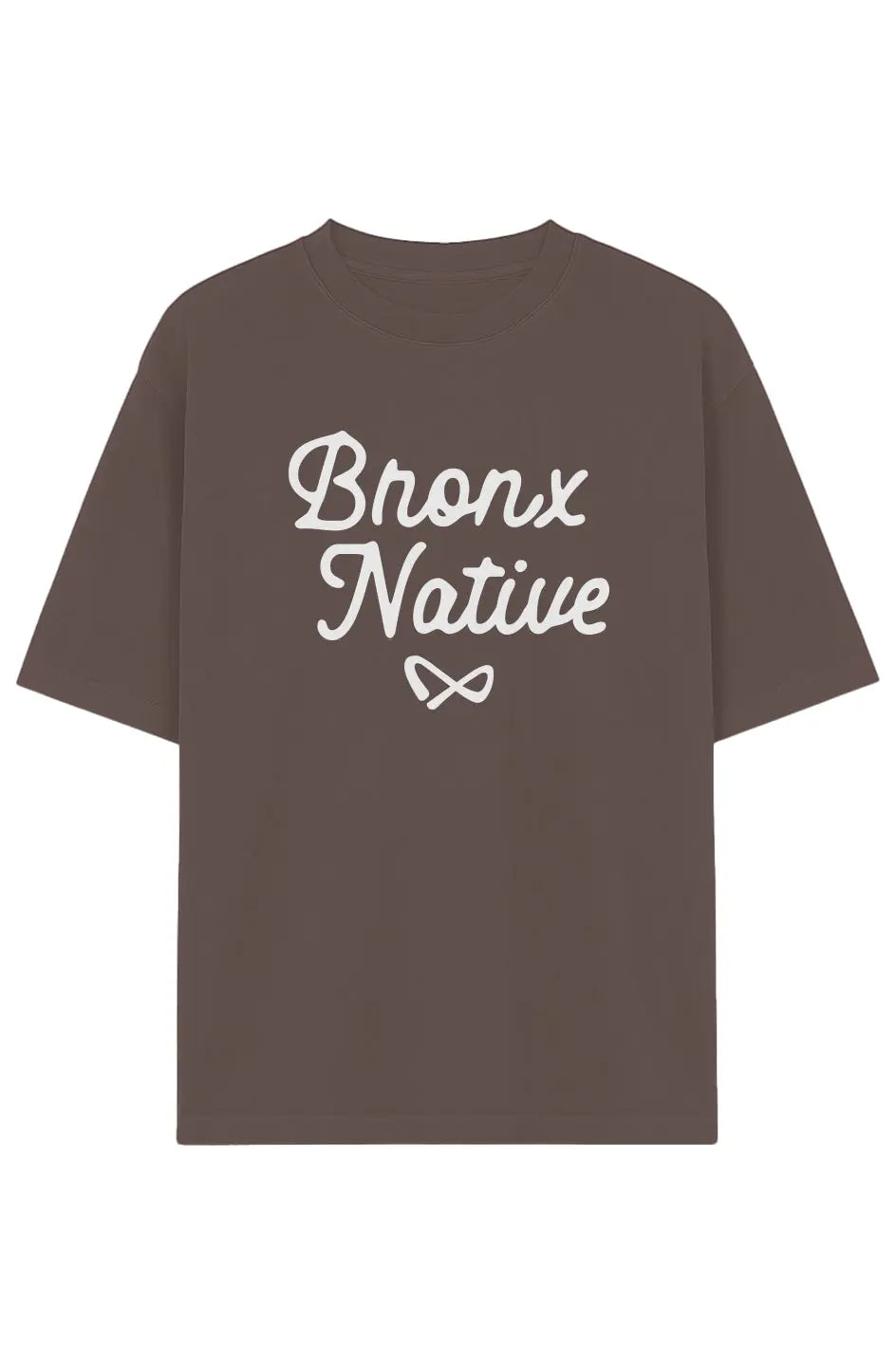 Bronx Native Infinity Classy Garment-Dyed Drop-Shoulder Tee