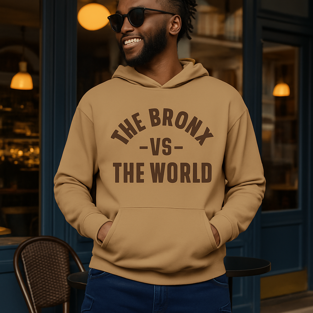 The Bronx vs the World Mens Box Hoodie