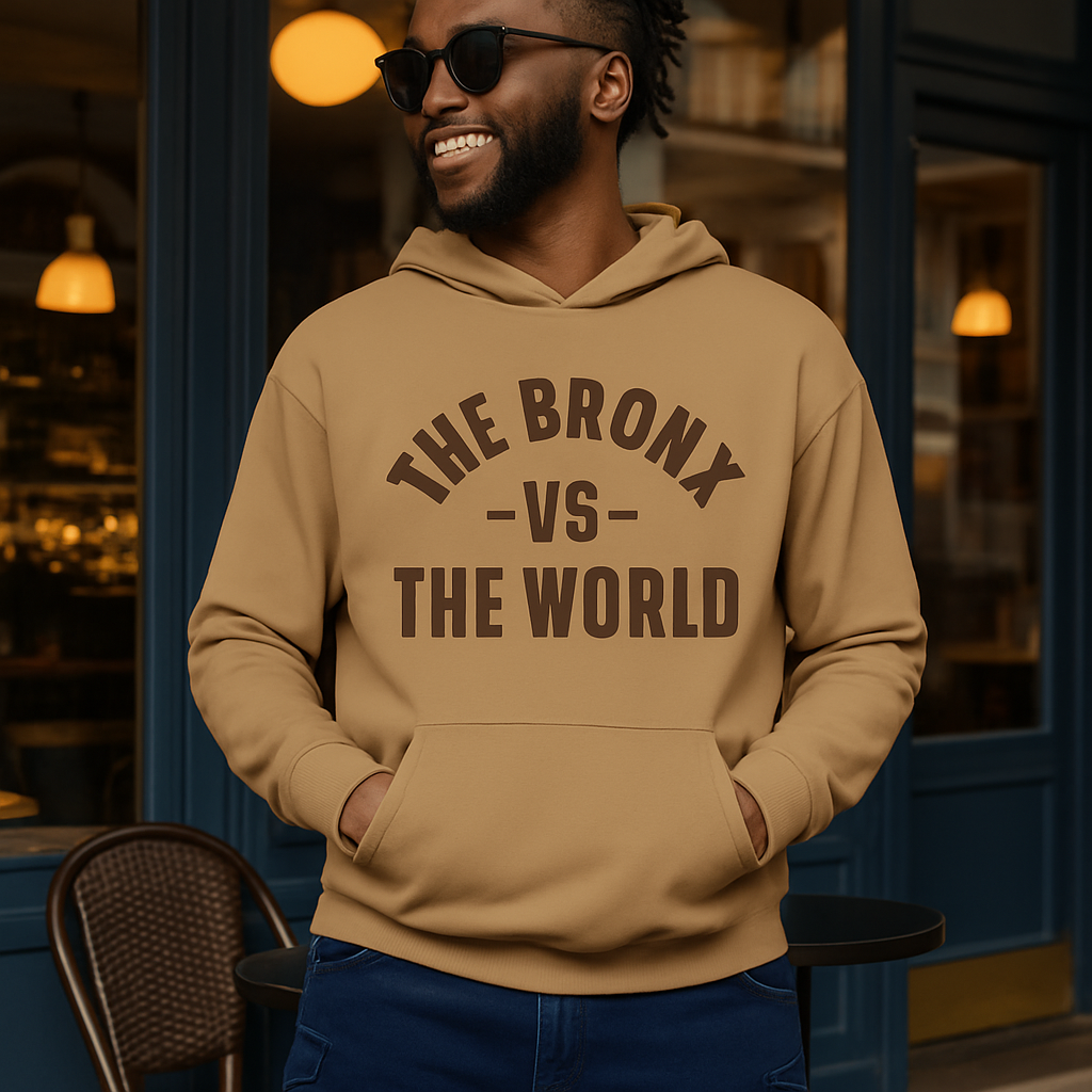 The Bronx vs the World Mens Box Hoodie