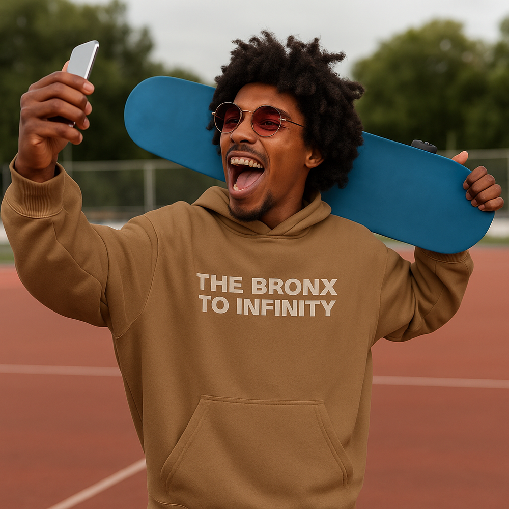 The Bronx to Infinity Youth Fleece Hoodie
