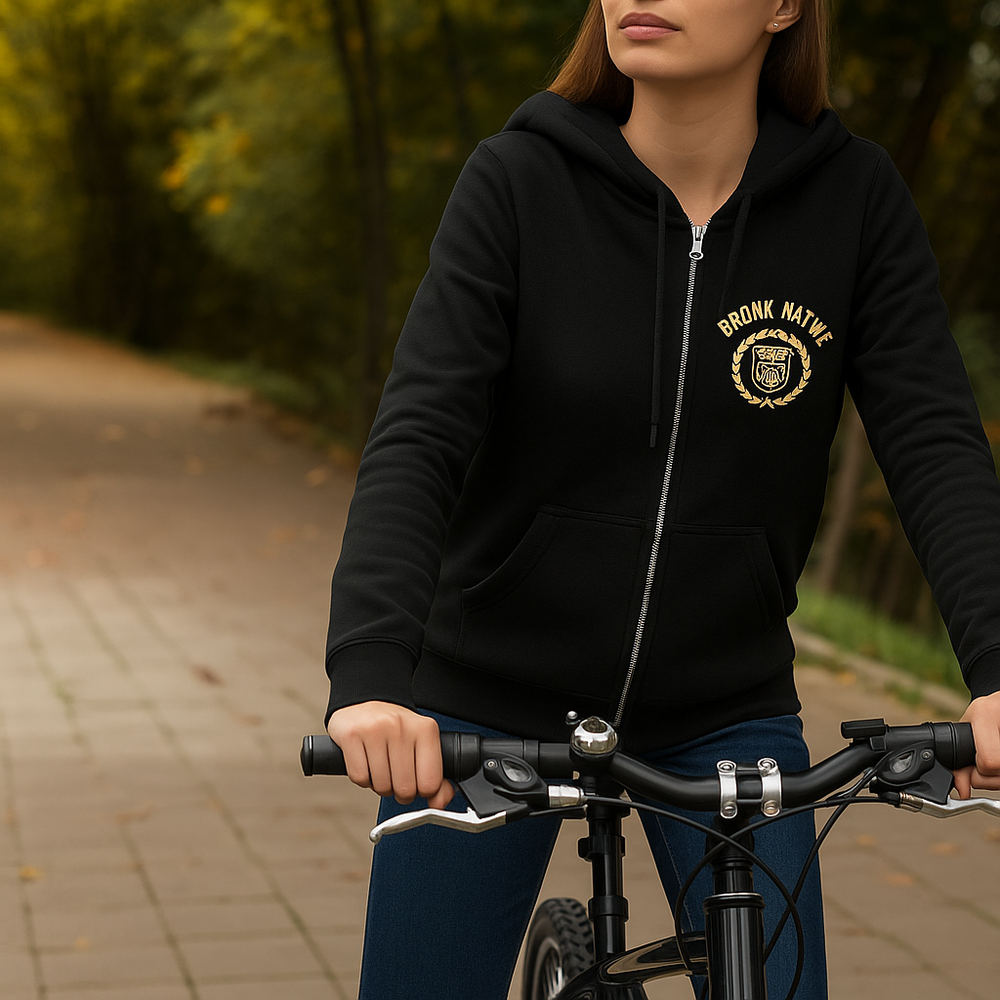 Bronx Native Crest Youth Relax Zip Hood