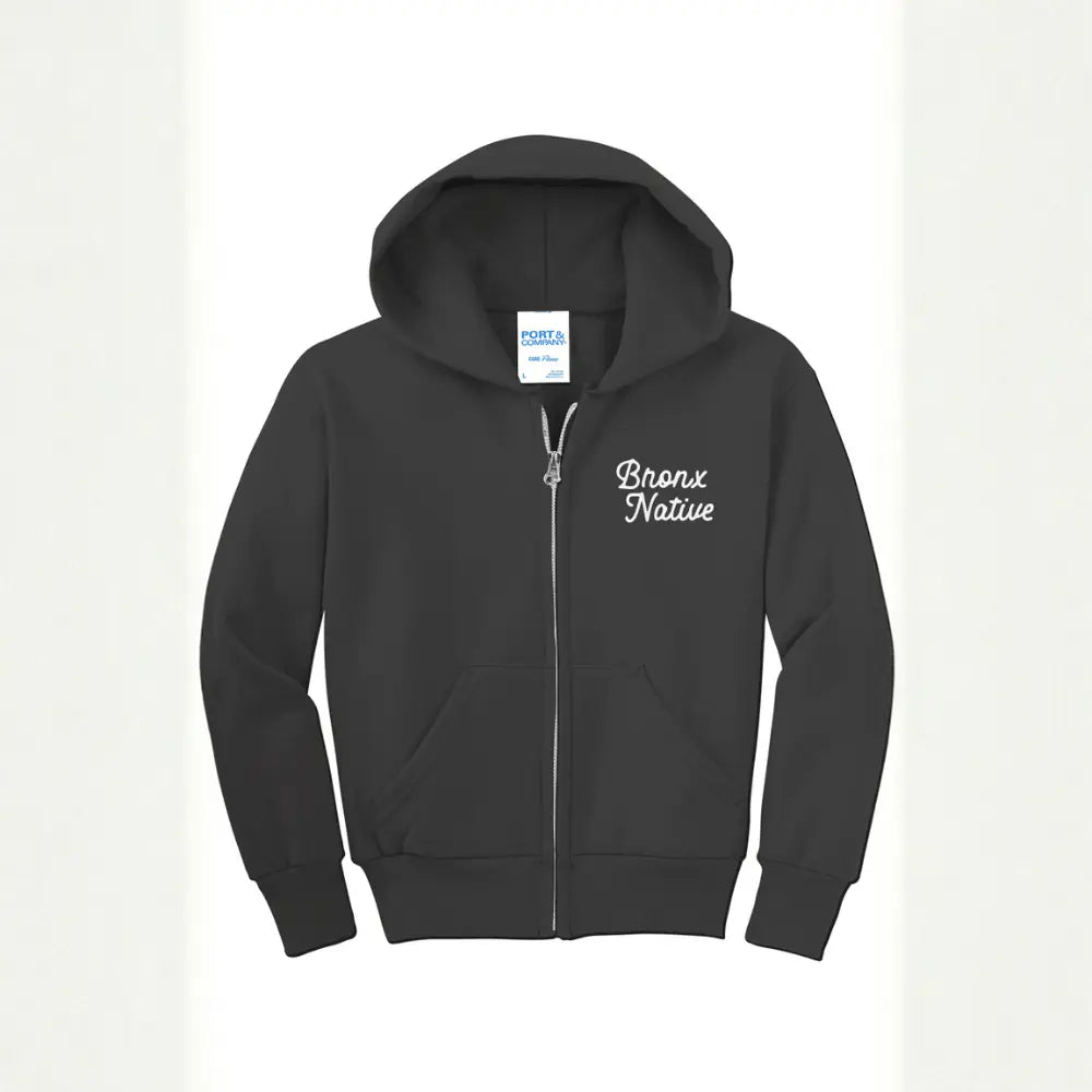 Classy Youth Girls Full Zip Fleece Hoodie Apliiq