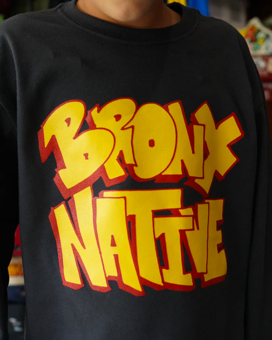 Bronx Native Youth Long Sleeve T-Shirt – Heavyweight Classic