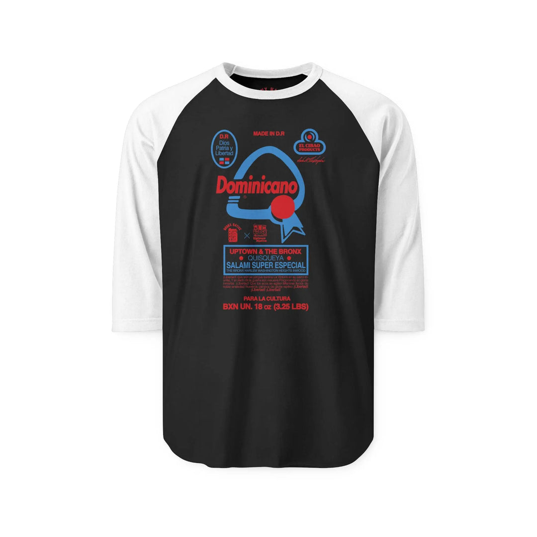 Dominicano Sugar Bronx Native Raglan Shirt Printify