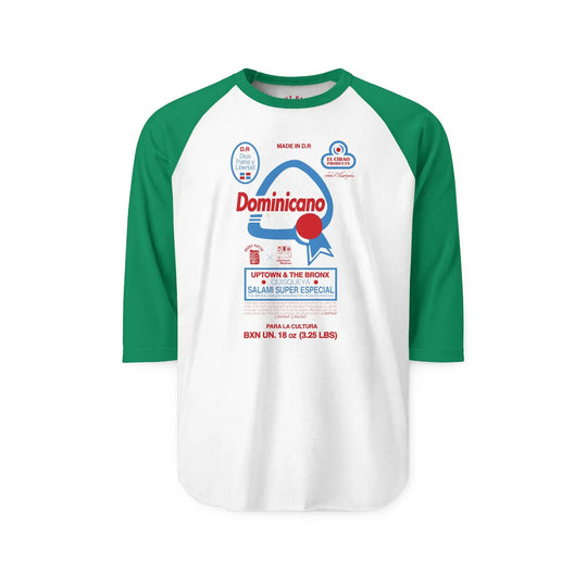 Dominicano Sugar Bronx Native Raglan Shirt Printify