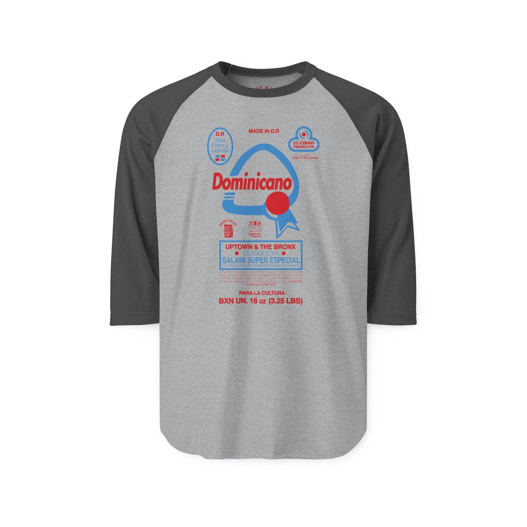 Dominicano Sugar Bronx Native Raglan Shirt Printify