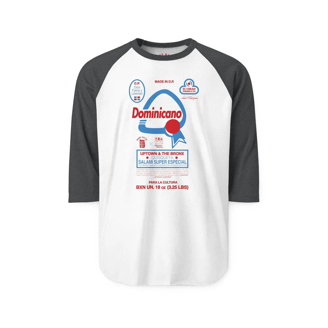 Dominicano Sugar Bronx Native Raglan Shirt Printify