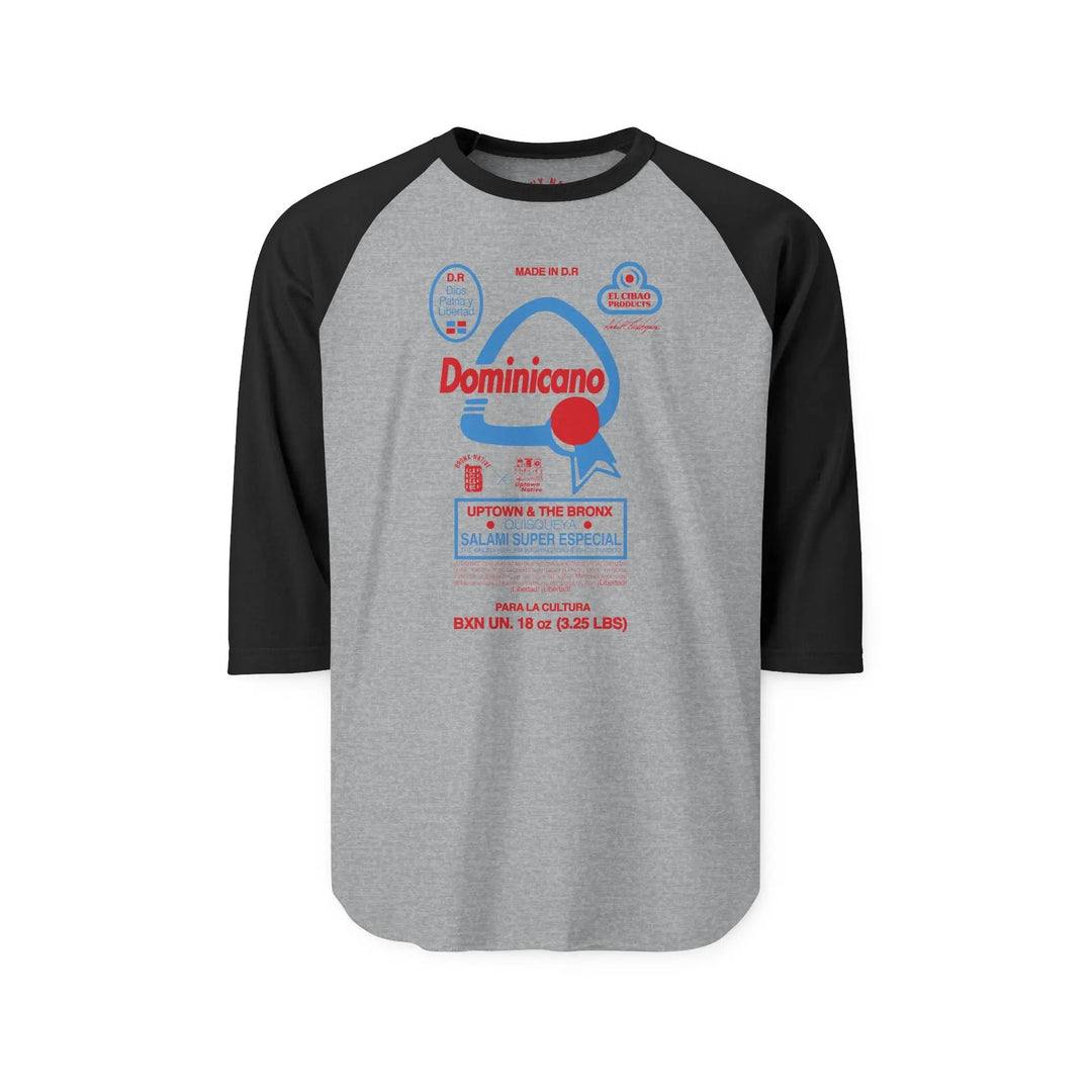 Dominicano Sugar Bronx Native Raglan Shirt Printify