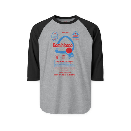 Dominicano Sugar Bronx Native Raglan Shirt Printify