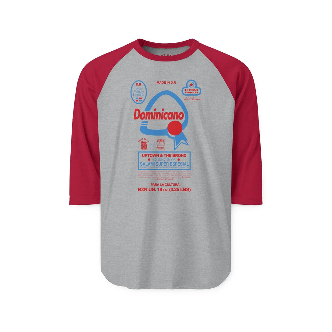 Dominicano Sugar Bronx Native Raglan Shirt Printify