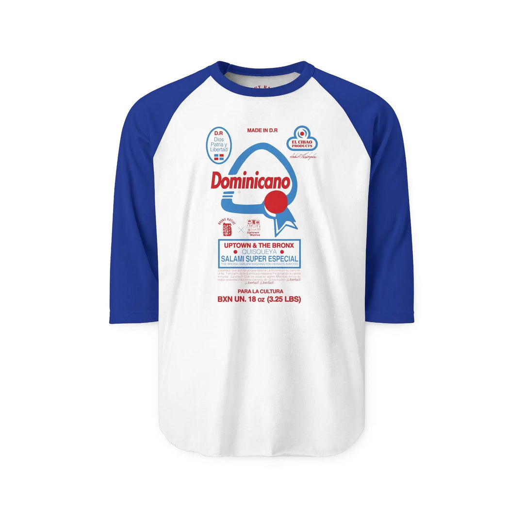 Dominicano Sugar Bronx Native Raglan Shirt Printify