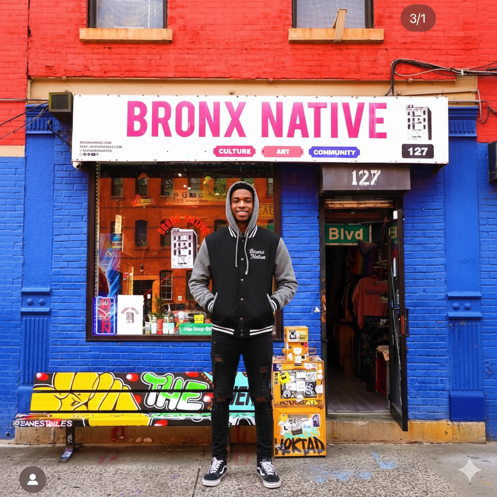 Bronx Native Classy Insulated Letterman Jacket