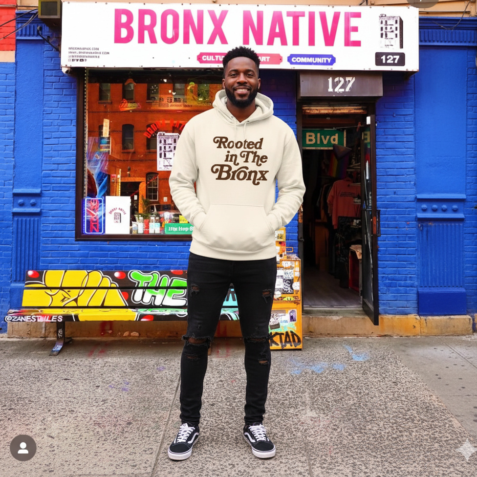NYBG X Bronx Native Rooted In The Bronx Boombox Hoodie