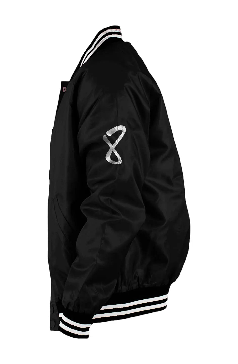 Infinity Bronx Native Anniversary Exclusive Mens Varsity Bomber Jacket (Non-Embroidered)