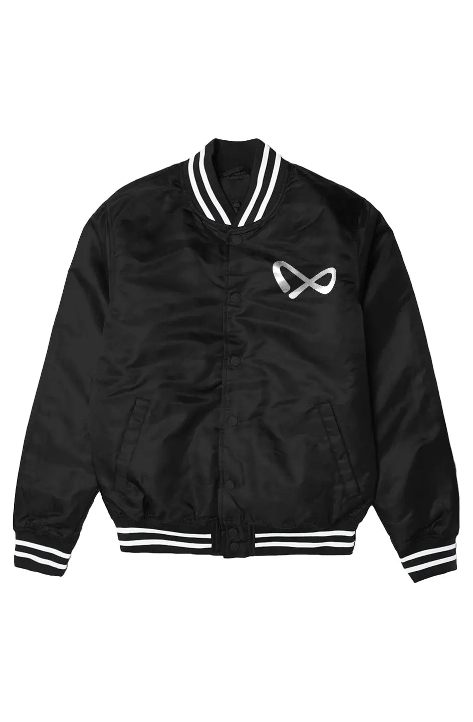 Infinity Bronx Native Anniversary Exclusive Mens Varsity Bomber Jacket (Non-Embroidered)