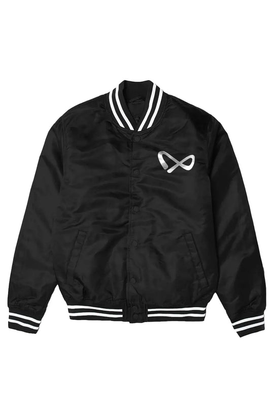Infinity Bronx Native Anniversary Exclusive Mens Varsity Bomber Jacket (Non-Embroidered)