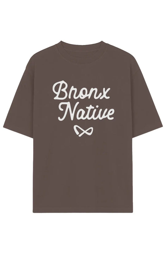 Infinity Bronx Native Classic Garment-Dyed Drop-Shoulder Tee
