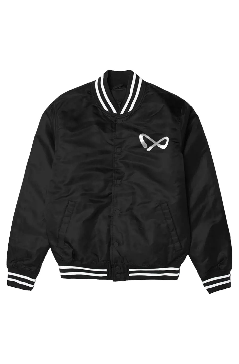 Infinity Bronx Native Limited Edition Full Embroidered Mens Varsity Bomber Jacket