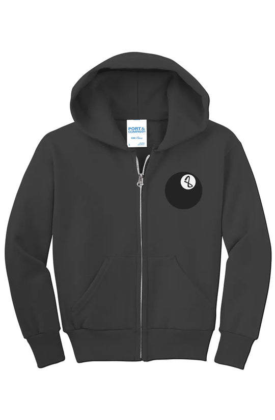 Lim. Edition 8-Ball Youth Full Zip Fleece Hoodie [Embroidered]