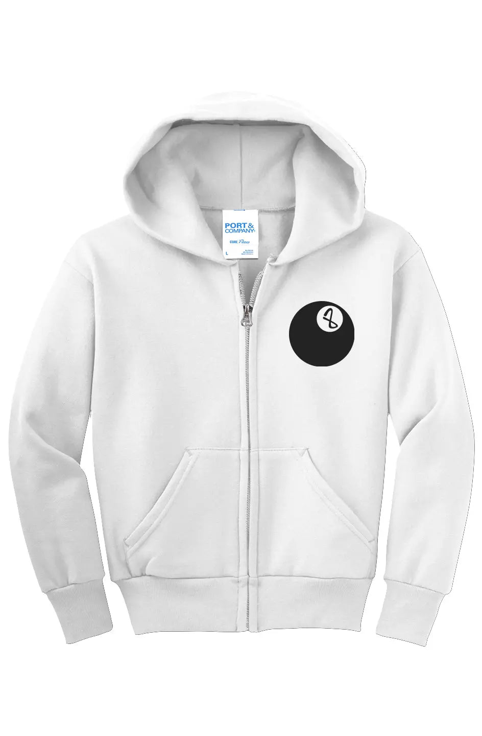 Lim. Edition 8-Ball Youth Full Zip Fleece Hoodie [Embroidered]