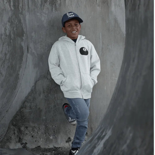 Lim. Edition 8-Ball Youth Full Zip Fleece Hoodie [Embroidered] Apliiq