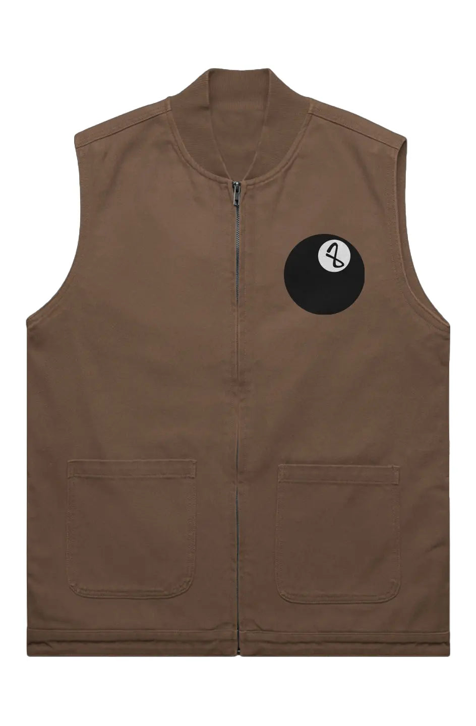 Limited Ed. 8-Ball Infinite All Black Canvas Heavy Vest