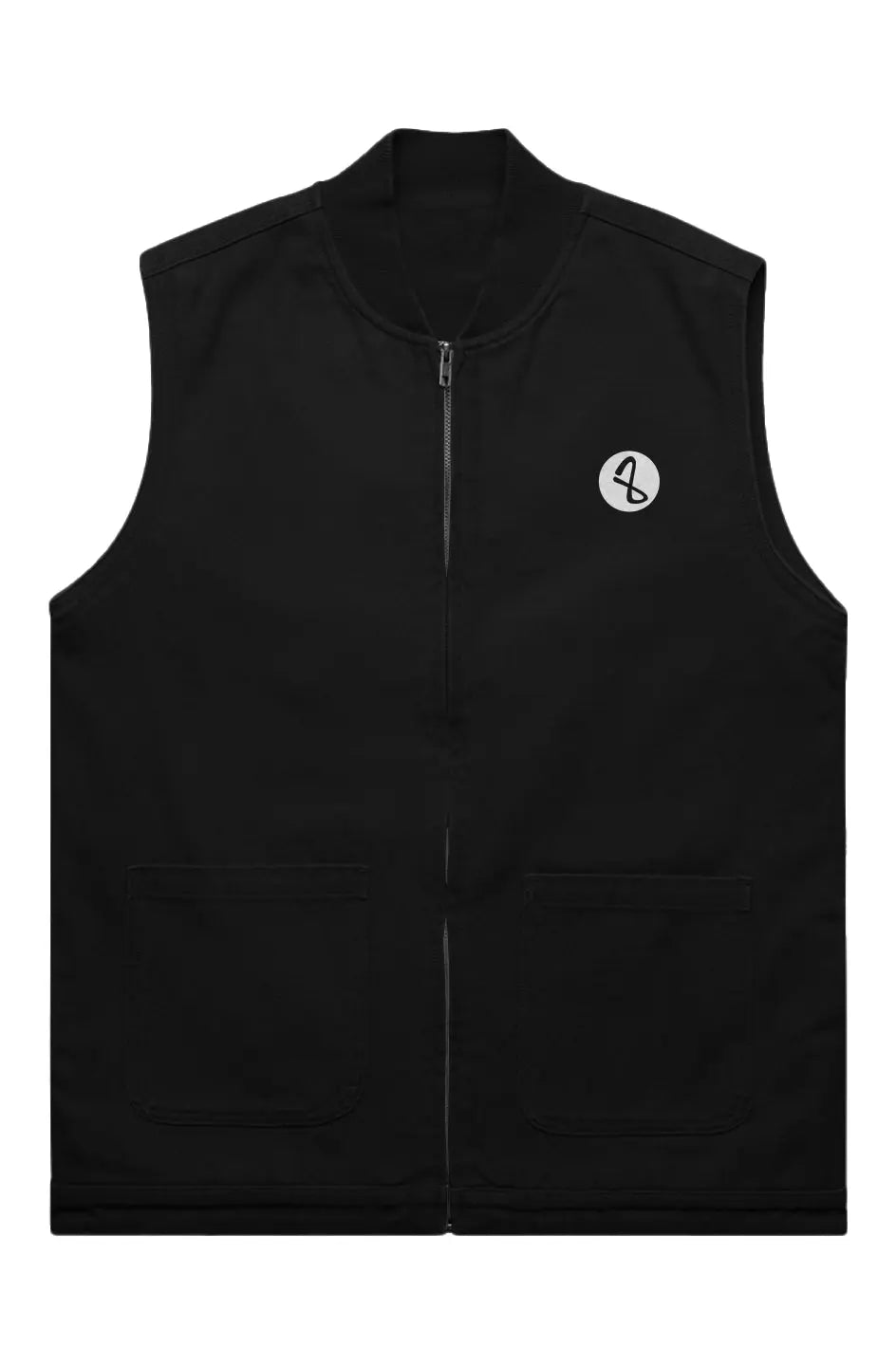Limited Ed. 8-Ball Infinite All Black Canvas Heavy Vest
