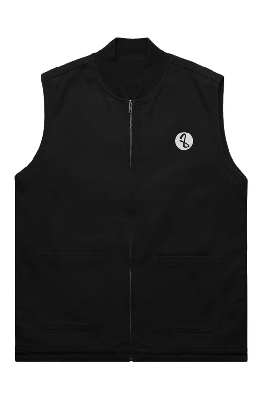 Limited Ed. 8-Ball Infinite All Black Canvas Heavy Vest