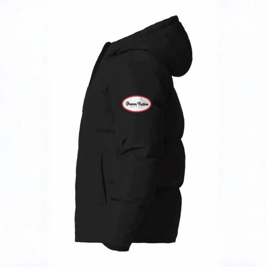 Limited Ed. 8th Anniversary Hooded Puffer Jacket [Full Embroidered] Apliiq