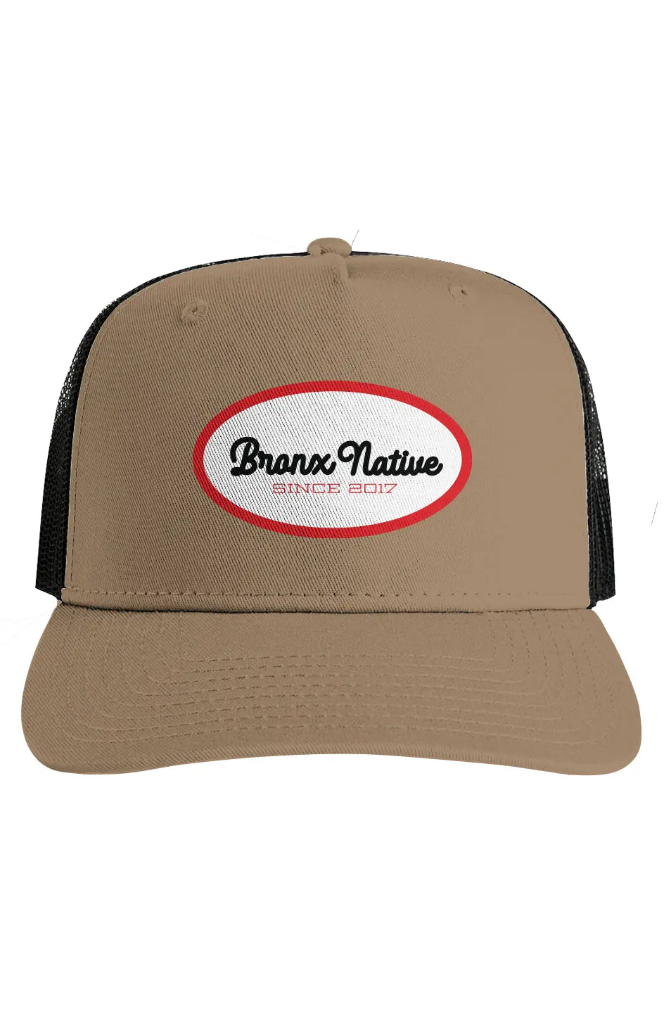 Since 2017' Black Mesh Stock Contrast Trucker