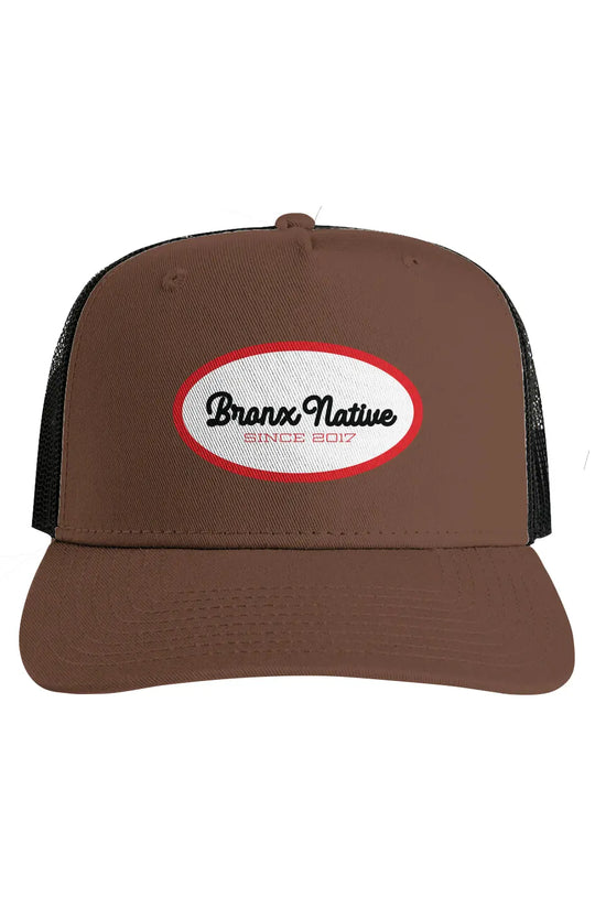 Since 2017' Black Mesh Stock Contrast Trucker