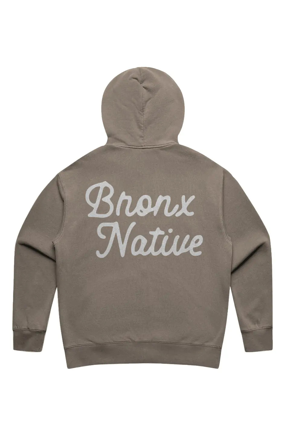 Since 2017' Bronx Native Classy Womens Relax Faded Zip Hood