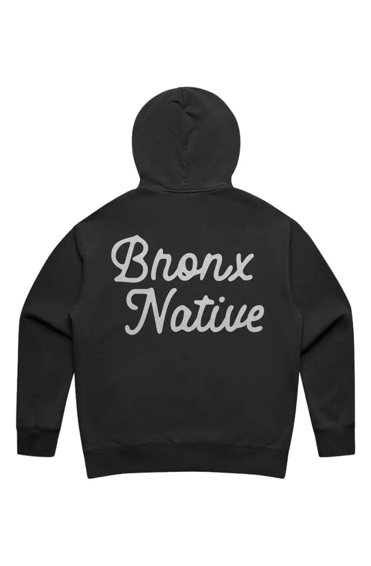 Since 2017' Bronx Native Classy Womens Relax Faded Zip Hood