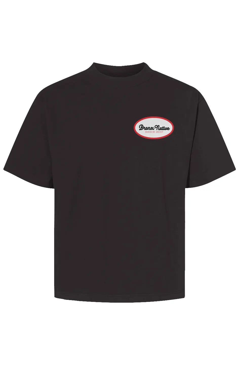 Since 2017' Bronx Native Mens Cropped Max Heavyweight Tee