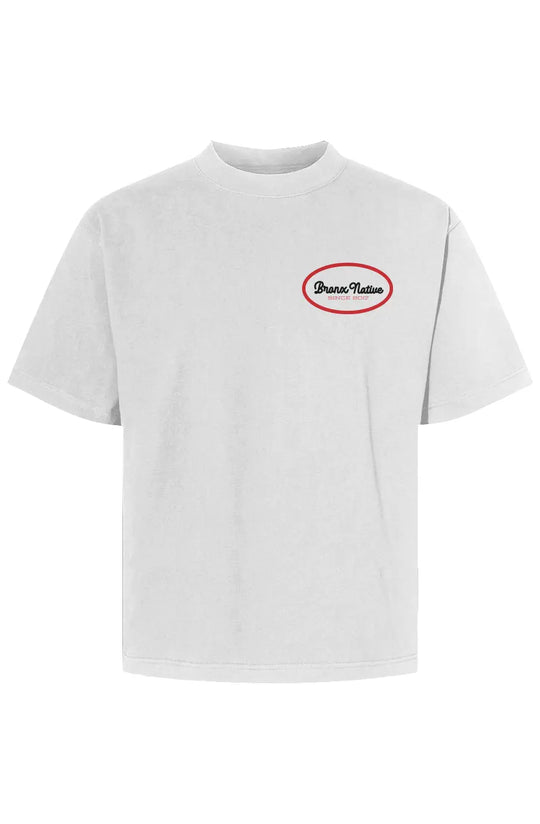 Since 2017' Bronx Native Mens Cropped Max Heavyweight Tee