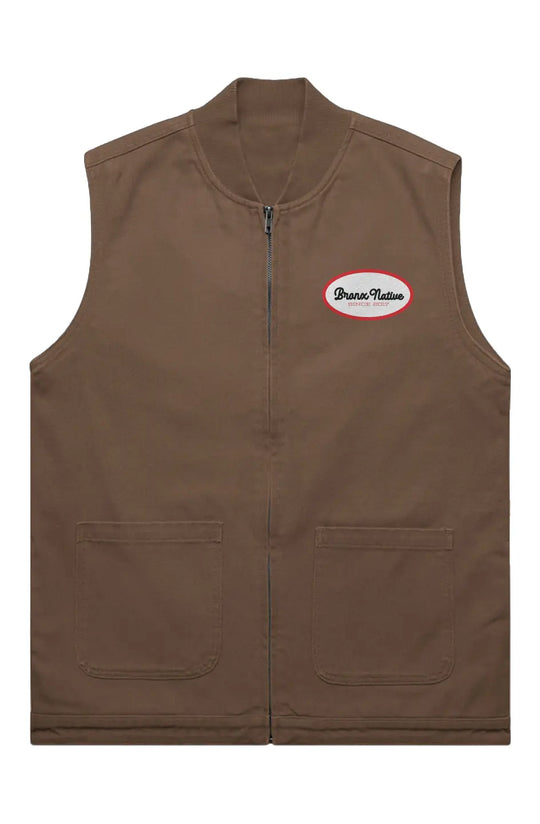 Since 2017' Canvas Heavy Vest [Embroidered]