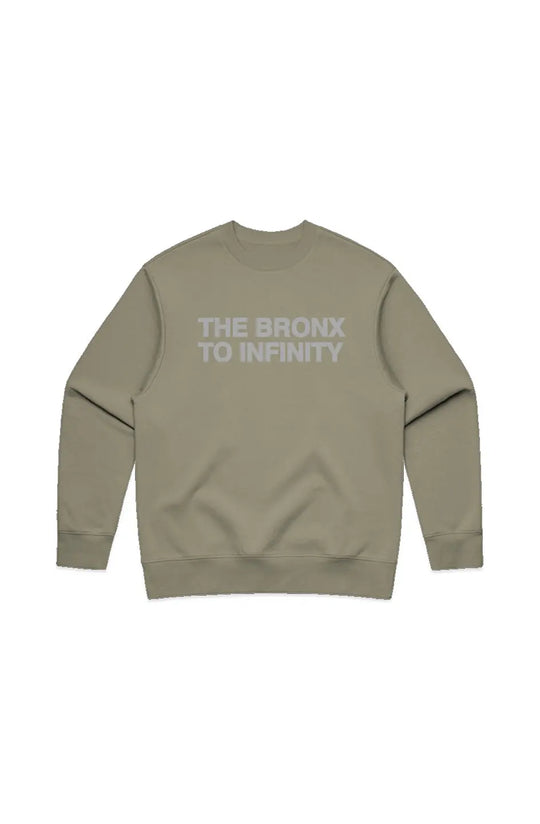 The Bronx to Infinity Mens Heavy Crew