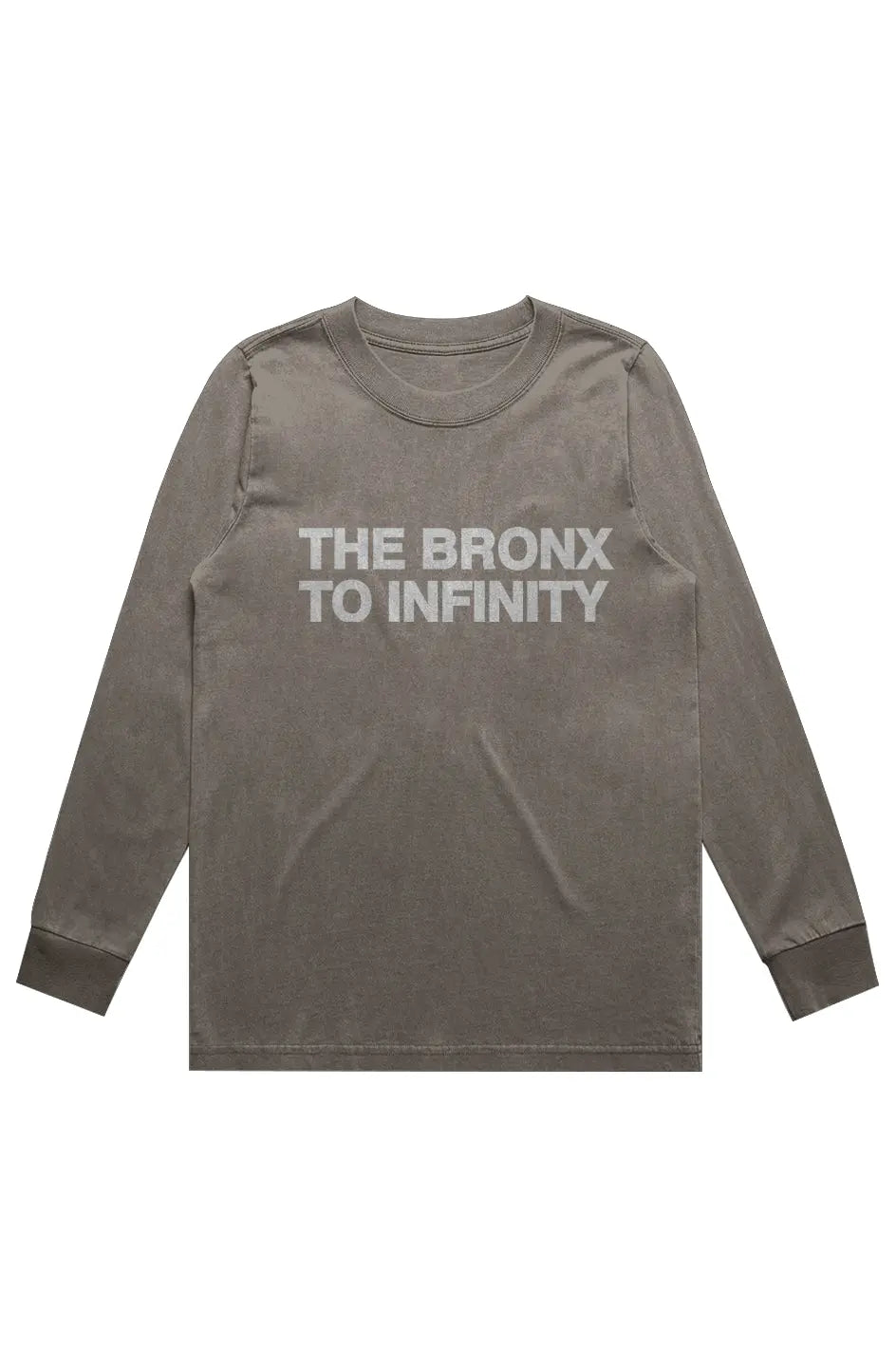 The Bronx to Infinity Womens Heavy Faded LS Tee