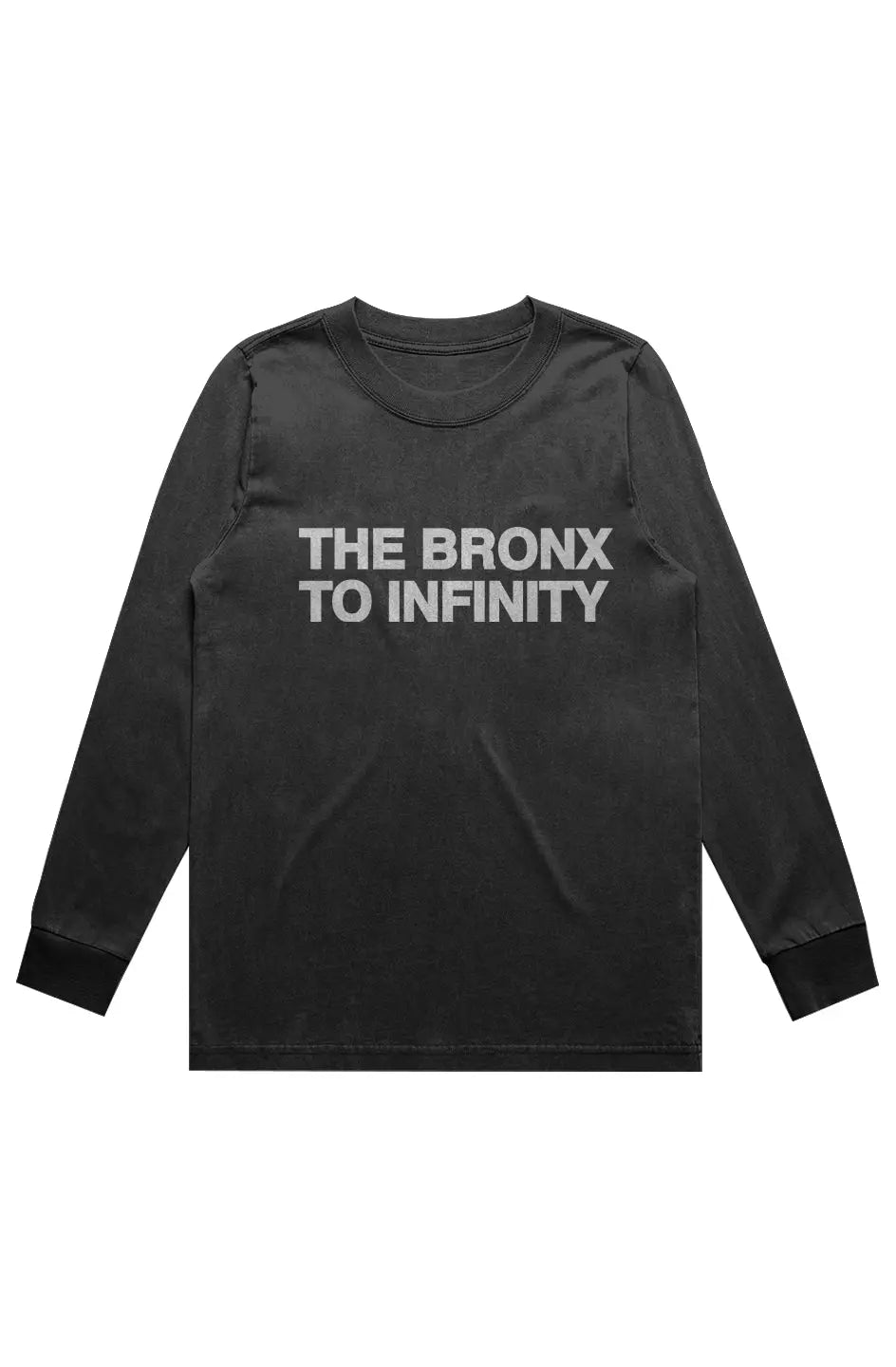 The Bronx to Infinity Womens Heavy Faded LS Tee