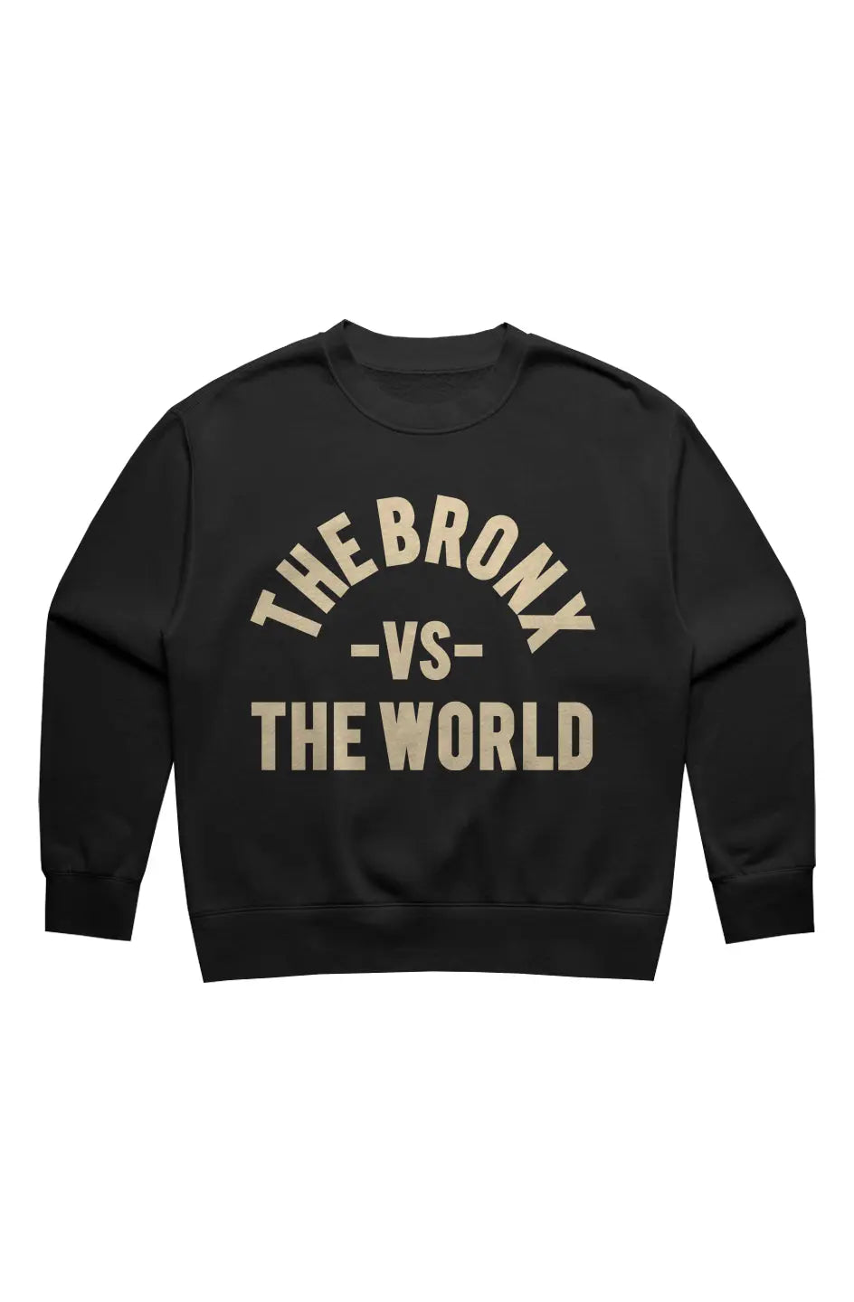 The Bronx vs The World Womens Relax Faded Crew